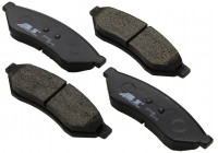 Brake Pad Set, disc brake 37438 ABS