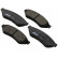 Brake Pad Set, disc brake 37438 ABS