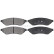 Brake Pad Set, disc brake 37438 ABS, Thumbnail 4