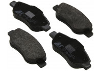 Brake Pad Set, disc brake 37439 ABS