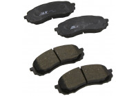 Brake Pad Set, disc brake 37443 ABS