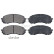 Brake Pad Set, disc brake 37443 ABS, Thumbnail 3