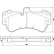 Brake Pad Set, disc brake 37445 ABS, Thumbnail 2