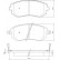 Brake Pad Set, disc brake 37446 ABS, Thumbnail 2