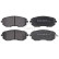 Brake Pad Set, disc brake 37446 ABS, Thumbnail 4