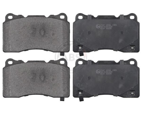 Brake Pad Set, disc brake 37447 ABS, Image 4