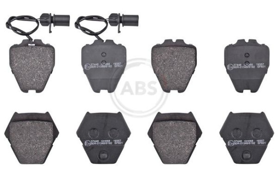 Brake Pad Set, disc brake 37448 ABS, Image 4
