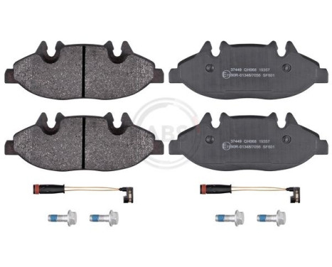 Brake Pad Set, disc brake 37449 ABS, Image 4