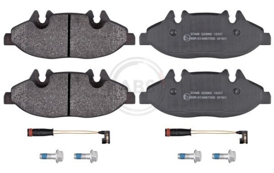Brake Pad Set, disc brake 37449 ABS, Image 4