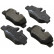 Brake Pad Set, disc brake 37450 ABS