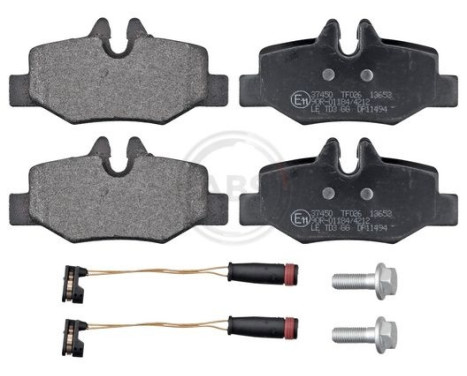 Brake Pad Set, disc brake 37450 ABS, Image 4