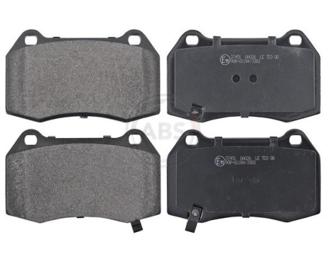 Brake Pad Set, disc brake 37451 ABS, Image 2