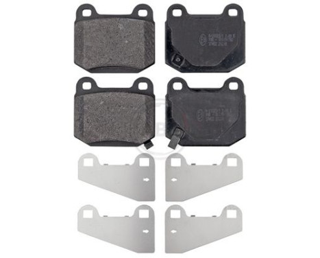 Brake Pad Set, disc brake 37452 ABS, Image 3