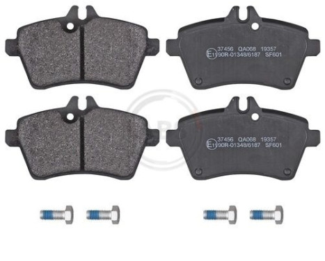 Brake Pad Set, disc brake 37456 ABS, Image 3