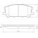 Brake Pad Set, disc brake 37458 ABS, Thumbnail 2