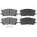 Brake Pad Set, disc brake 37458 ABS, Thumbnail 3
