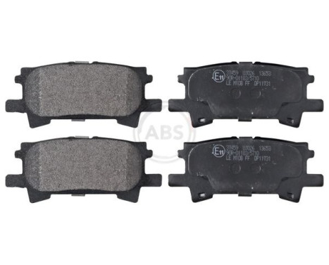 Brake Pad Set, disc brake 37459 ABS, Image 3