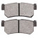 Brake Pad Set, disc brake 37460 ABS