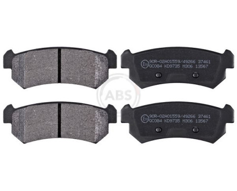 Brake Pad Set, disc brake 37461 ABS, Image 3