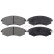 Brake Pad Set, disc brake 37468 ABS, Thumbnail 3