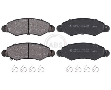 Brake Pad Set, disc brake 37470 ABS, Image 2