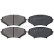 Brake Pad Set, disc brake 37472 ABS, Thumbnail 2