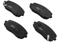 Brake Pad Set, disc brake 37474 ABS