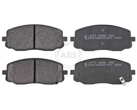 Brake Pad Set, disc brake 37474 ABS, Image 3