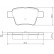 Brake Pad Set, disc brake 37475 ABS, Thumbnail 2