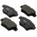 Brake Pad Set, disc brake 37475 ABS