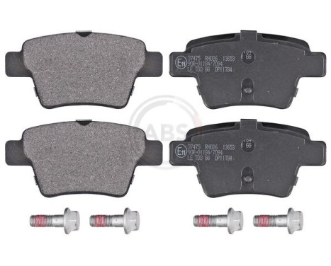 Brake Pad Set, disc brake 37475 ABS, Image 4