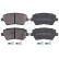 Brake Pad Set, disc brake 37478 ABS, Thumbnail 4