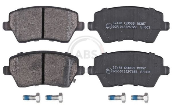 Brake Pad Set, disc brake 37478 ABS, Image 4