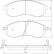 Brake Pad Set, disc brake 37481 ABS, Thumbnail 2