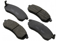 Brake Pad Set, disc brake 37481 ABS