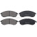 Brake Pad Set, disc brake 37481 ABS, Thumbnail 3