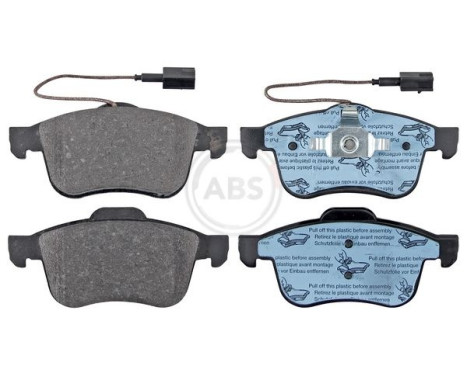 Brake Pad Set, disc brake 37485 ABS, Image 4