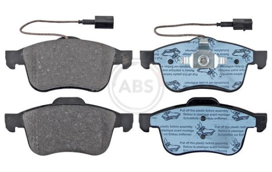 Brake Pad Set, disc brake 37485 ABS, Image 4