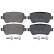 Brake Pad Set, disc brake 37496 ABS, Thumbnail 4