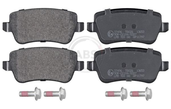 Brake Pad Set, disc brake 37496 ABS, Image 4