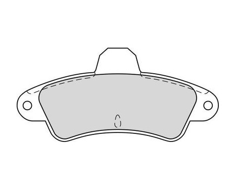 Brake Pad Set, disc brake 37497 ABS, Image 2