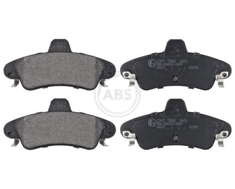 Brake Pad Set, disc brake 37497 ABS, Image 3