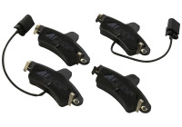 Brake Pad Set, disc brake 37498 ABS