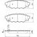 Brake Pad Set, disc brake 37499 ABS, Thumbnail 2