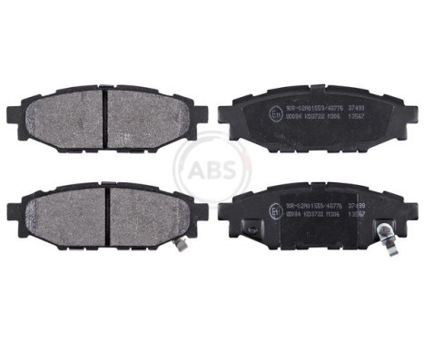 Brake Pad Set, disc brake 37499 ABS, Image 4