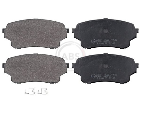 Brake Pad Set, disc brake 37503 ABS, Image 3