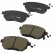 Brake Pad Set, disc brake 37504 ABS