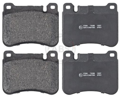 Brake Pad Set, disc brake 37506 ABS, Image 3