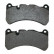 Brake Pad Set, disc brake 37508 ABS