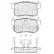 Brake Pad Set, disc brake 37510 ABS, Thumbnail 2